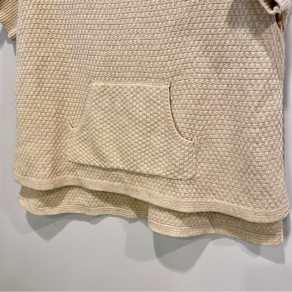 Ann Taylor LOFT Short Sleeve Cowl Neck Sweater Oversized Women’s Size Medium - Picture 4 of 12